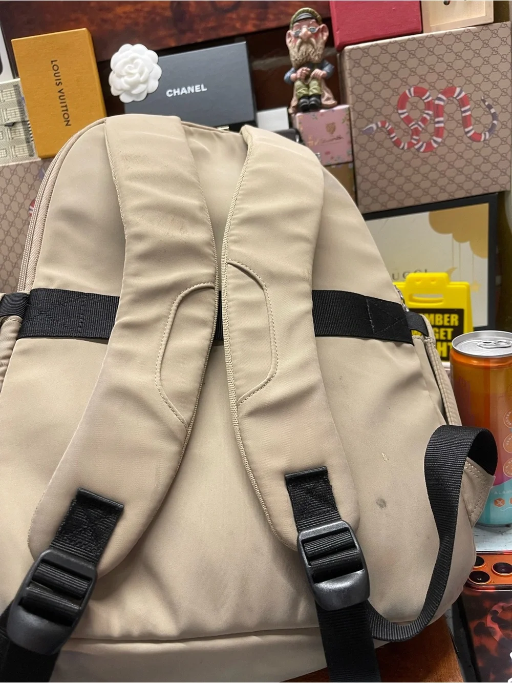 Open Story Top Opening Fitted Flap Travel Backpack